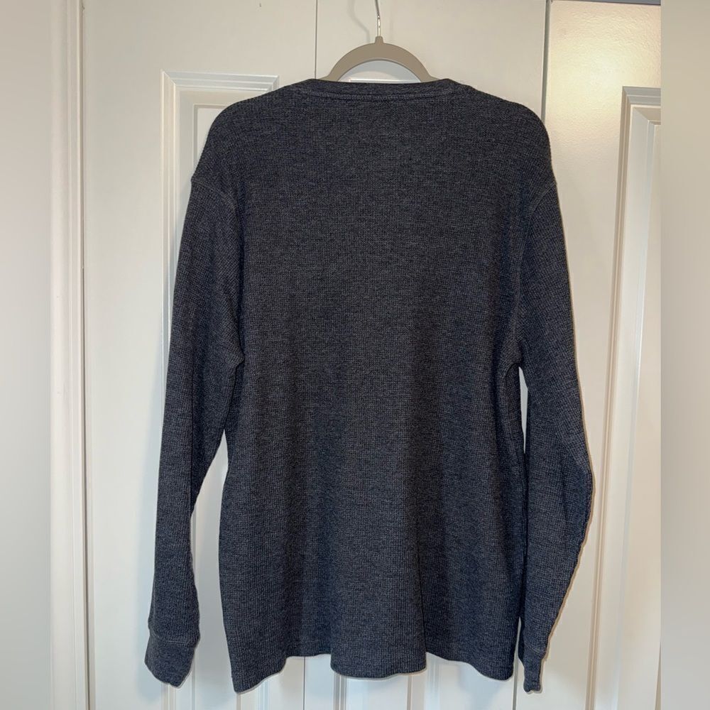 JACHS MENS LONG SLEEVE GRAY SHIRT Size XL - Picture 5 of 6